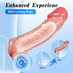 Realistic Penis Sleeve Extender for Men