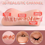 Pocket Pussy Sex Toys For Men - Adult Toys Male Masturbator Sex Doll With 3D Realistic Textured Tight & Real Mouth For Penis Stimulation?Male Blowjob Stroker Toys Adult Sex Toy For Men Masturbation