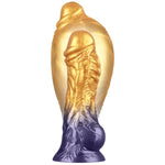 8” Dual Density Inflatable Anal Dildo Silicone Butt Plug Knot Realistic Fantasy Dildo Adjustable Adult Anal Sex Toy Beginner Training Sets With Strong Suction Cup For Women Men Beginners Couples