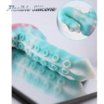 Monster Tentacle Dildo Adult Sex Toy- 8 Inch Silicone Dildo For Vaginal G-Spot Or Anal Play,Thick Realistic Penis & Prostate Massager With Suction Cup For Hands-Free Play For Men Women Couples