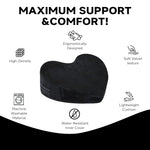Intimacy Positioning Pillow – Soft Foam Support Cushion for Couples, Ergonomic Design for Comfort & Bedroom Play ((13.18"L x 18.89"W x 7.08"H))