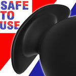 Anal Plug Butt Plug With Safe Curved Base Dilator Prostate Massager Sex Toy For Women Men Masturbation (3Xl)