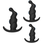 Anal Plugs Anal Sex Toys,3Pcs Silicone Anal Toys Anal Training Kit Adult Sex Toys Games Butt Plug,Personal Sex Toy For Adult,Woman Men And Couples