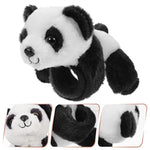 1Pc Animal Slap Bracelet, Stuffed Animal Panda Snap Bracelet, Jungle Themed Al Slap, Al Plush Toys Party Favors For Boys Girls Kids