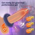 Male Sex Toy Vibrating Cock Ring, Adult Sex Toys For Men Automatic Adjustable 10 Vibration Modes Soft Silicone Penis Ring, Couples Sex Toy Adult Toy Foreplay Tool, Male Sex Toys Adult Sex Toys & Games