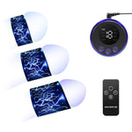 Male Electric Shock Chastity Fiber Penis Sleeve Testicle Toys With 3 Sizes Cock Ring Sex Toys For Men