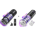 Automatic Male Masturbator Sex Toys For Men & Male Sex Toy Penis Pump With 7 Licking Vibrating Rotating Thrusting, Pocket Pussy Sex Machine With Visual Window