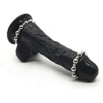 Male Penis Ring Stainless Steel Glans Cock Ring Semen Lock Erection Enhancing Orgasm Increase Penis Loop Sex Toys For Men Delay Ejaculation(1.25")