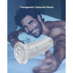 Pocket Pussy For Men, Max 2 Electric Masturbator Cup Accessories, 3D Realistic Crystal Neutral Hole Sleeve