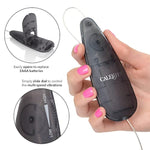 Booty Call Vibro Kit - Wired Vibrating Bullet Anal Pleasure Beads - Vibe Egg Anal Probe Adult Sex Toy - Black