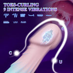 Women Sex Toys Dildo Vibrator -7.5” Silicone Realistic Dildos With Suction Cup For Women Vagina Anal Sex, 9 Vibration, Macaron Gradient Slim Dildo Lifelike Penis Vibrator Adult Toys & Games