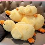 Duck Stuffed Animal, Soft Cuddly Toy With Orange Beak And Feet (19.6Inch, Yellow)