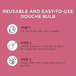 Bum Bulb | Anal Douche Kit With Detachable Tip | Reusable Enema, Easy To Use And Durable | Capacity 3 Oz (89 Ml)