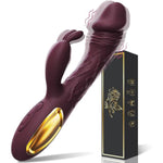 Realistic Vibrator Sex Toys,Clitoral G Spot Female Vibrators With 10 Powerful Vibrating Modes,Waterproof Bullet Dildo Anal Stimulator For Adult Sex Toys For Women Couples Dildos (Brownish)