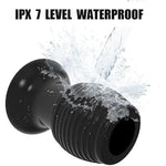 3 Piece Threaded Anal Plug For Women Adult Sex Toy For Couples Hollow Anal Toy With Matched Stopper Anal Stimulator For Women And Men Black Butt Plug Anal Trainer (Black)