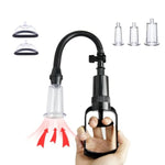 Nipple Sucker Toys Adult Toys For Women, Manual Vacuum Vag Na Pump Womens Sex Toys, Clit Pump Nipple Sucking Toys With 3Pcs Cups, Breast Sucker Sex Machine Female Adult Sex Toys & Games