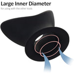 Hollow Tunnel Big Butt Plug Silicone Flared Expanding Anal Plugs, Dilating Anus Stimulator Training Trainer Butt Stretcher For Men Women Couples Beginners Advanced Users Adult Sex Toys