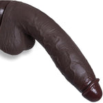 11 Inch Big Black Long Lifelike Dildo, Realistic Silicone Huge Thick Dildos With Powerful Suction Cup, Giant Dildo For G Spot And Anal Play, Adult Sex Toys For Men Women Couples