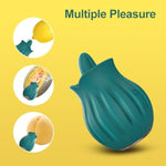 Sex Toys For Women Couples, Clitoral Vibrators Female Tongue Stimulator, Adult Toys Sex Novelties Vibrater, Clit Nipple Vibrating Sexual Pleasure Tools For Women Licking Vibrator Games (Green)
