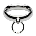 Stainless Steel Cock Ring for Enhanced Pleasure, 1.95 Inch Diameter