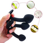 Anal Pulg Trainer Sets 3Pcs Silicone Butt Plug, Expanding Anal Probe Prostate Massager Adult Sex Toys For Men'S And Women