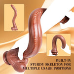 22.64 Inch Super Long Dildo Huge Giant Dildo For Deepest Sex,Realistic Big Thick Anal Dildo With Small Glans,Soft Flexible Strap On Dildo With Strong Suction Cup Large Dildo Sex Toys For Women Men Gay