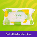 Fresh Sex Toy & Body Wipes And Enjoy Water Based Lube 8.5 Fl Oz - Couples Sex Toys Bundle