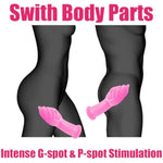 Realistic Hand Anal Plug Dildos, G Spot Huge Big Fantasy Fist Dildo Stimulation, Thick Hand Dildo With Strong Suction Cup, 8.26" Butt Plug Dilator Trainer, Sex Toy For Women Men Beginner (Pink)