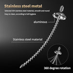 Stainless Steel Penis Plugs,Urethral Sound Male Dilator Metal Urethral Plug Urethral Sounds Beads Masturbation Rod Sex Toys (10Mm)