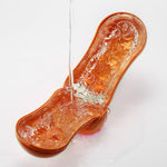 TENGA FLIP ORB Sunset Orange Reusable Toy Easy to Clean Male Masturbator, Fully Waterproof