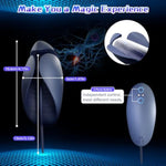 2-In-1 Urethra Sound Vibrator, Penile Plug Trainer For Urethral Stimulation, Male Masturbator Glans Penis Sex Toys, Silicone Adult Toys With 10/20 Vibration Mode, Extend Endurance & Enhance Pleasure