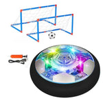 Hover Soccer Ball Set, Indoor Soccer Ball 4 In 1 Rechargeable Air Power Soccer With Led Lights And Foam Bumper Protection Gifts For Boys Girls 3 4 5 6 7 8-12 Year Old Kids