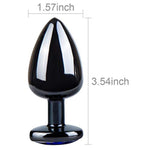 Anal Sex Toys Butt Plug Anus Dilator With Jewelry Base Prostate Massager G-Spot Dildo Vaginal Stimulation For Men Women And Couples