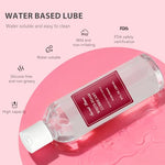 White Foam Sex Lubricant, Friction-Activated Liquid-to-Cream Personal Cum Lube for Women & Men, Smooth, Long-Lasting Formula with Natural Ingredients for Vaginal and Anal Use, 8 fl oz