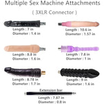 Automatic Sex Machine Sex Toys With Realistic Dildo Sex Huge Cock For Female Masturbation, Gay Couple Adult Masturbator Love Machine Device Gun With 7 Attachments