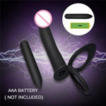 5In Silicone Strap On Penis Butt Plug, Double Penetration Dildo Vibrator With Cock Ring, Delay Ejaculation Anus Plug Massager Adult Erotic Anal Sex Toys For Male Man Women Couples