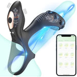 Penis Vibrator Male Sex Toys, 2 Vibrating Motor Male Masturbator With 10 Vibrating Modes, Adult Toy Strokers Penis Trainer With 360° Raised Grains Stimulation Adult Sex Toys For Men