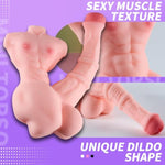 1.7Lb Mini Sex Doll For Men Pocket Pussy Masturbator Toy, Gay Fleshlight Sex Toy Stroker 3D Realistic Lifelike Mini Dildo Anal Masturbators, Male Sex Toys Masturbation And Orgasm (Pink)