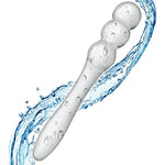 Anal Beads Butt Plug Glass Double-Ended Pleasure Wand Anal Trainer With 3 Ball Adult Sex Toy For Men Women Couple Play