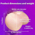Sex Toys Sex Chair Inflatable Bouncy Pillow With Realistic Thrusting Silicone Dildo Adult Anal Toy With Strong Suction Cup For Couples Women Flesh Color