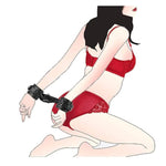 Sex Fluffy Handcuffs Set For Adult Bedroom, Leather Handcuffs For Adult Play, Bedroom Erotic Bondage Cuffs For Women, Bdsm Sex Toys For Couples Flirt Play Fetish Cosplay #1
