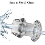 Hollow Vaginal Speculum Peeking Anal Butt Plug, Vagina Expander Tunnel Transparent Anus Dilation Dilator Bdsm Enema Sex Toys For Adult Women Gay Men