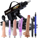 Sex Machine Automatic Dildo Machine With Realistic Dildo, Thrusting Machine Love Machine With 3Xlr Connector For Men And Women Solo Play And Couple, Hands Free Adult Sex Toys With 7 Attachments