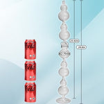 Large Anal Beads Adult Sex Toys - 24.6-Inch Long Anal Balls with Big Gourd-Shaped Beads, Super Long Dildo Butt Plug for Prostate Massage and Anus Masturbation, Sex Toys for Men Women Experts (XL)