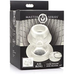 Ass Bung Clear Hollow Anal Dilator 4.1", Extra Large