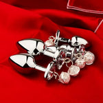 Sex Toys Metal Butt Plug With Small Pull Ring Anal Plug Trainer Set Anal Stimulator For Women Couples Masturbator Prostate Massager Expander G-Spot Dildo Thrusting Toys