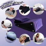 Sex Wedge Position Pillows Set With Electric Inflator, Inflatable Sex Aids Cushions For Adult Couples, Triangle Sex Furniture Toys For Bed Games