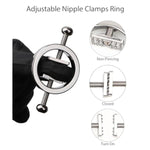 Nipple Clamps Nipple Toys Bdsm Sex Toys Adjustable Weight Nipple Clamps Torture Stimulation For Men Women Couples Sex Pleasure Bondage Nipple Clips For Adult Play