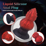 Small Butt Plug For Beginners, Soft Wearable Anal Plug For Men Women, Adults Anal Sex Toys, Liquid Silicone Knot Anal Dildo With Suction Cup, Ideal Anal Toy For Daily Wear