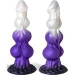 10 Inch Big Knot Monster Fantasy Dildo - Huge Dragon Horse Dildo With 3 Dog Knots, Thick Girthy Knotted Anal Trainer With Large Suction Cup For Riding, Adult Sex Toys & Games For Women Men Gay